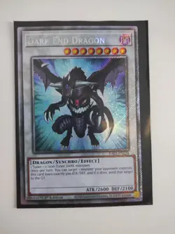 Dark End Dragon (Platinum Secret Rare) RA03-EN216 - Image 1