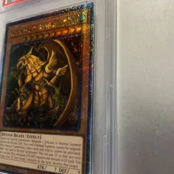 2025 YU-GI-OH! RA04-QUARTER CENTURY STAMPEDE THE WINGED DRAGON OF RA PSA 9 - Image 5