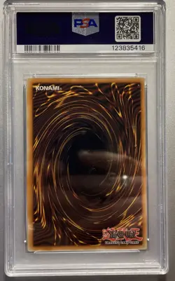 2025 YU-GI-OH! RA04-EN109 RED-EYES BLACK DRAGON QCSCR SECRET 7TH ARTWORK PSA 9 - Image 2