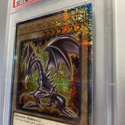 2025 YU-GI-OH! RA04-EN109 RED-EYES BLACK DRAGON QCSCR SECRET 7TH ARTWORK PSA 9 - Image 5