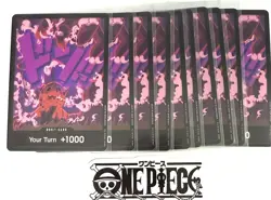 10x One Piece PRB01 Don Card - Magellan - English - TCG - Play Set - Mint - Image 1