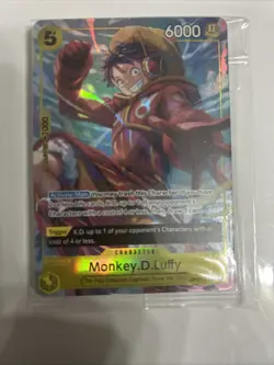 One Piece Illustration Box Volume 3 Monkey D Luffy Promo Card *SEALED* English - Image 1