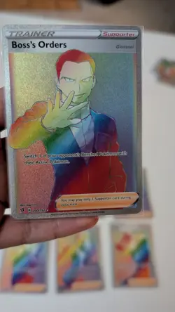 Pokemon TCG Lot 6 Cards RAINBOW RARE Full Art Trainer Card - Image 2