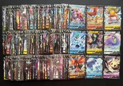 300 V Only Holo Full Arts Lot Set Pokemon Japanese Trading Cards Genuine H019 - Image 1