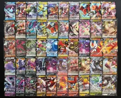 300 V Only Holo Full Arts Lot Set Pokemon Japanese Trading Cards Genuine H019 - Image 2