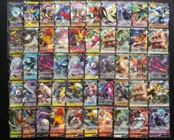 300 V Only Holo Full Arts Lot Set Pokemon Japanese Trading Cards Genuine H019 - Image 4