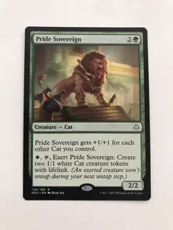 Pride Sovereign MTG Magic the Gathering Card NM Near Mint HOU - Image 1