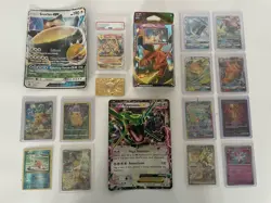 pokemon card Collection Lot Sealed Charizard Deck +23k Gold Plated Bar - Image 1