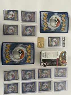 pokemon card Collection Lot Sealed Charizard Deck +23k Gold Plated Bar - Image 2