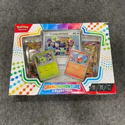 POKEMON Trading Card Game: Grand Adventure Collection Box, Sealed Box is Worn - Image 1
