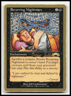 Recurring Nightmare 1998 World Championship Decks Magic The Gathering Card - Image 1