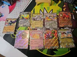 Pokemon TCG EXs Bundle X9 Cards - Image 1