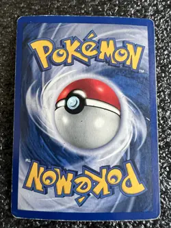 1999 Pokemon Base Set 7/102 Hitmonchan Shadowless Holo Card - Image 3