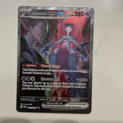 Team Rockets Mewtwo EX 231/182 Special Illustration Rare Pokemon Card English - Image 1
