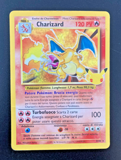 Pokemon Card Charizard Holo 4/102 Gran Festa 25th ITA italiano played PL - Image 1