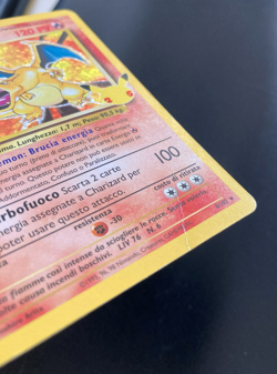 Pokemon Card Charizard Holo 4/102 Gran Festa 25th ITA italiano played PL - Image 5