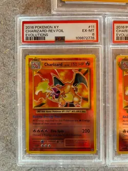 Pokemon charizard PSA Graded 5 Card Lot - Image 4