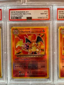Pokemon charizard PSA Graded 5 Card Lot - Image 5