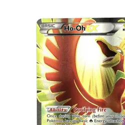 Pokemon TCG Breakpoint Ho-Oh EX Full Art Ultra Rare Holo Card 121/122 NM - Image 4
