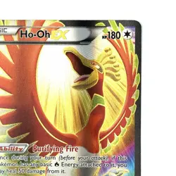 Pokemon TCG Breakpoint Ho-Oh EX Full Art Ultra Rare Holo Card 121/122 NM - Image 5