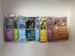 Prismatic Evolutions Costco 8 Mini Tin Cosmos Promo Cards - Image 1