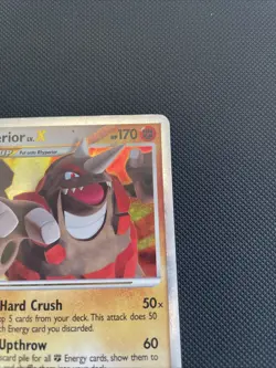 Rhyperior Lv.X DP29 Black Star Promo Holo Ultra Rare Pokemon Card HP - Image 3