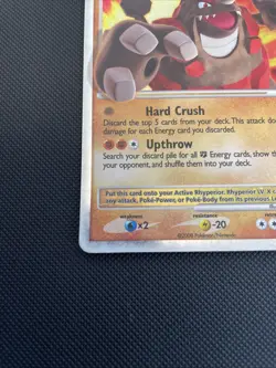 Rhyperior Lv.X DP29 Black Star Promo Holo Ultra Rare Pokemon Card HP - Image 5