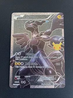 Zekrom 114/114 Celebrations: Classic Collection Holo Pokemon Card NM - Image 1