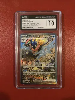 Greninja ex 132 Sv: Scarlet & Violet Promo Cards Holo CGC 10 GEM MINT - Image 1
