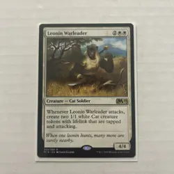Leonin Warleader R Core Set 2019 23 NM - Image 1