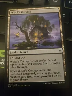 MTG Witch's Cottage - Throne of Eldraine (ELD) - NM - Image 1