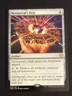 1x Nevinyrral's Disk (328) Commander Legends LP MTG Magic the Gatehring x1 MKE - Image 1