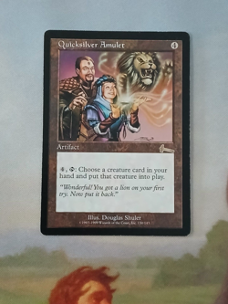 Mtg - Quicksilver Amulet - EX - Urza’s Legacy - Image 1