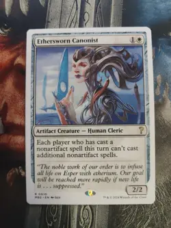 Ethersworn Canonist (White Border) Mystery Booster 2 Regular - Image 1
