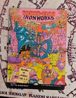 MTG Krark-Clan Ironworks Borderless Secret Lair Encyclopedia of Magic NM - Image 1