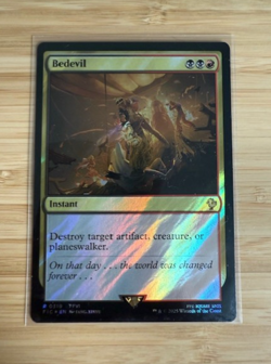 Magic the Gathering: Bedevil (Surge Foil) Commander: Final Fantasy Surge Foil NM - Image 1