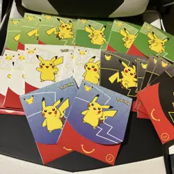 Lot Of 20 Pokemon 25th Anniversary McDonald's Promo Sealed Booster Packs - Image 1