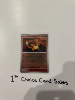 Charmander 011/094 Reverse Holo - Pokemon Phantasmal Flames NM IN HAND - Image 1
