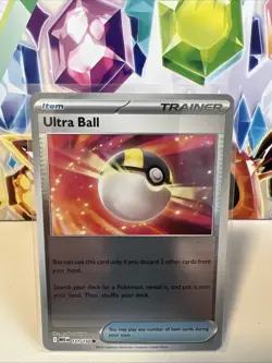 Ultra Ball 131/132 Common Reverse Holo - Pokemon TCG Mega Evolution - NM - Image 1