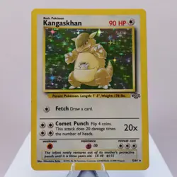 Pokemon TCG - Kangaskhan 5/64 Jungle Holo Rare WOTC - EXC - Image 2