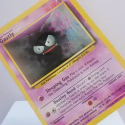 Pokemon TCG - Gastly 50/102 Base Set Common WOTC 1999 - EXC - Image 1