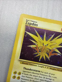 Zapdos 15/62 Holo Rare - Pokemon TCG Fossil WOTC - LP+ #24 - Image 5
