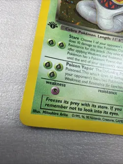 1st Edition Dark Arbok 2/82 - Team Rocket - Holo - Pokemon - NM - Image 2