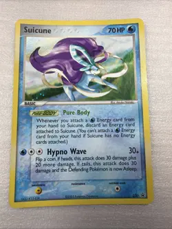 Pokemon TCG Suicune Nintendo Black Star Promos #30 Holo - NM Condition - Image 1