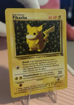 Pokemon TCG Pikachu Wizards Black Star Promos Regular Rare - Image 3