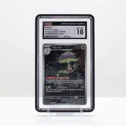 Pokemon Shiinotic Holo #194/191 IR Surging Sparks 2024 - CGC 10 Gem Mint - Image 1