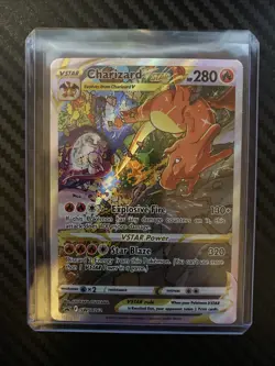 Pokemon TCG Charizard VSTAR SWSH262 Near Mint Condition - Image 1