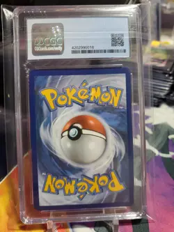 CGC 9 MINT LUXRAY LV.X 109/111 CELEBRATIONS CLASSIC COLLECTION POKEMON TCG - Image 2