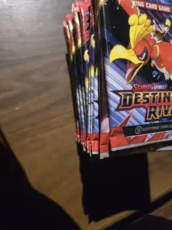POKEMON DESTINED RIVALS [HEAVY] 10-Pack BRAND NEW SEALED 22.52-22.63g Only - Image 3