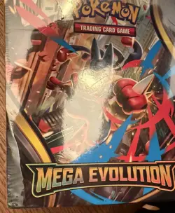 1 x Pokemon MEGA EVOLUTION BUILD AND BATTLE BOX SEALED corner ding see photos - Image 2